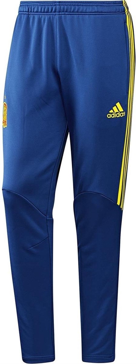 Adidas Trainingsbroek Spanje Heren Blauw/geel Mt L | bol.com