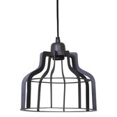 Light & Living - hanglamp ø24x24 cm adine draad industrieel grijs