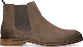 Sacha - Heren - Grijze suède chelsea boots - Maat 44