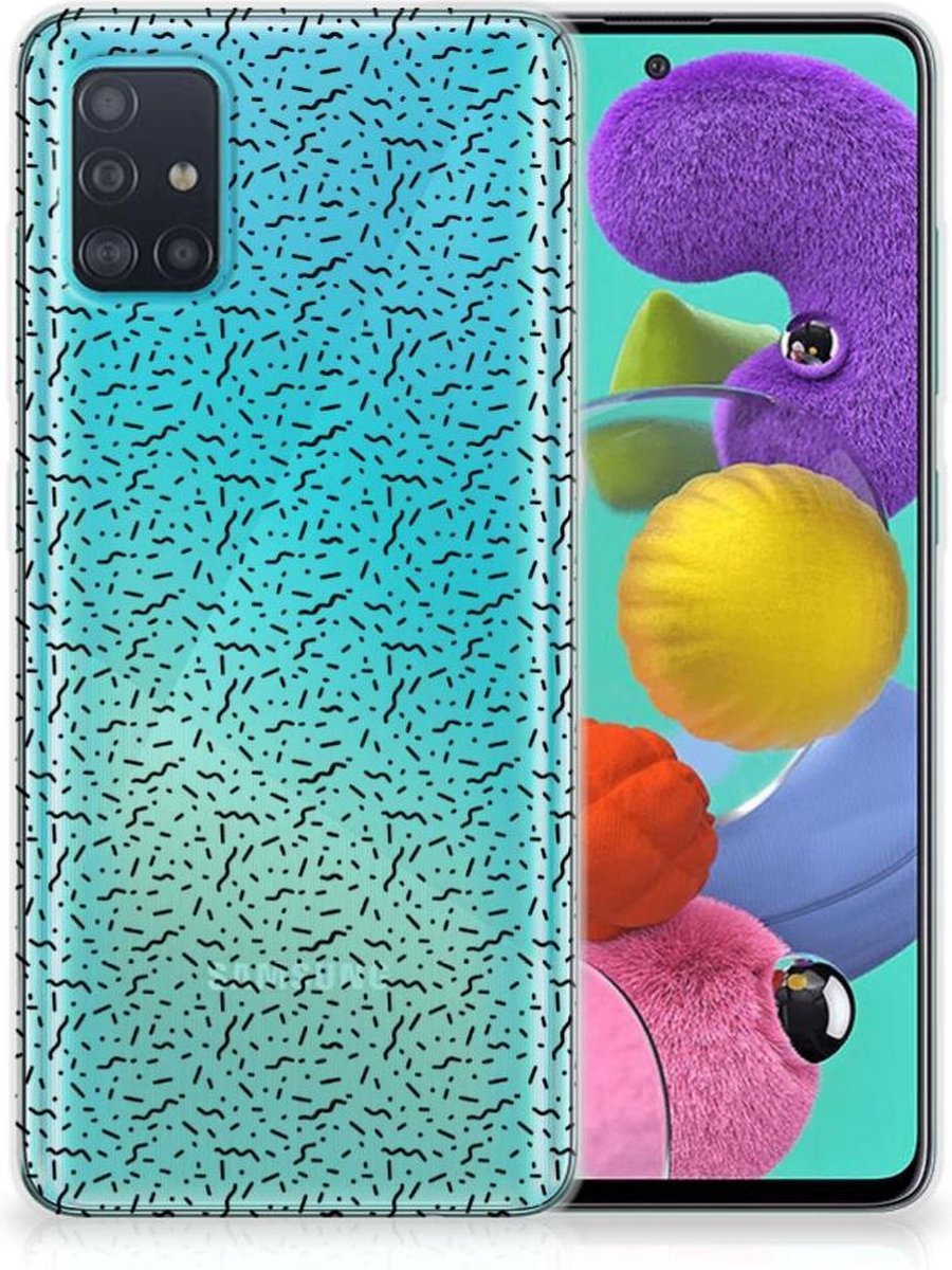 Samsung Galaxy A51 TPU bumper Stripes Dots