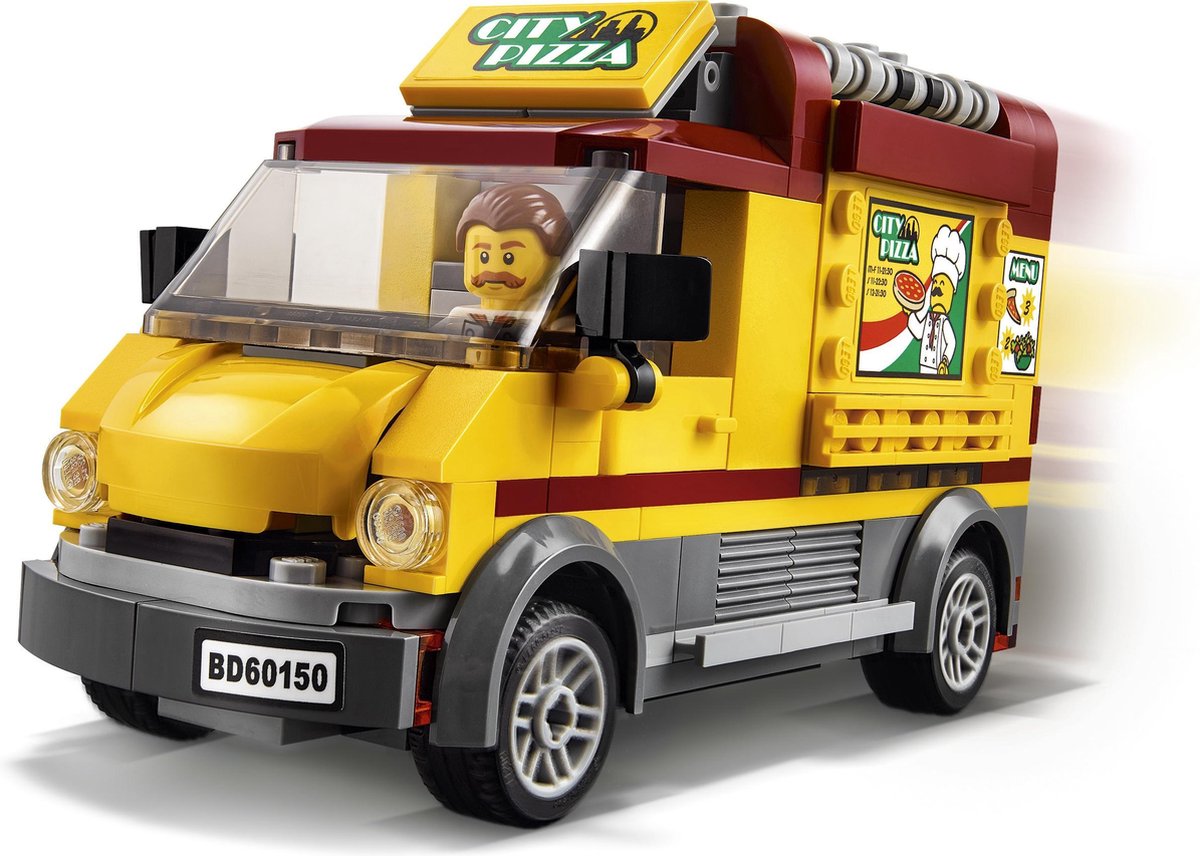 LEGO City Pizza Bestelwagen - 60150 | bol