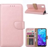 Xssive Hoesje voor Huawei Y5 2019 - Book Case - Rose Goud