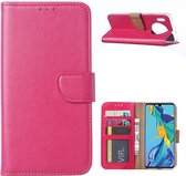 Xssive Hoesje voor Huawei Mate 30 - Book Case - Pink