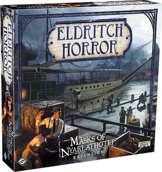 Afbeelding van het spel Fantasy Flight Games Eldritch Horror: Masks of Nyarlathotep Board game Role-playing