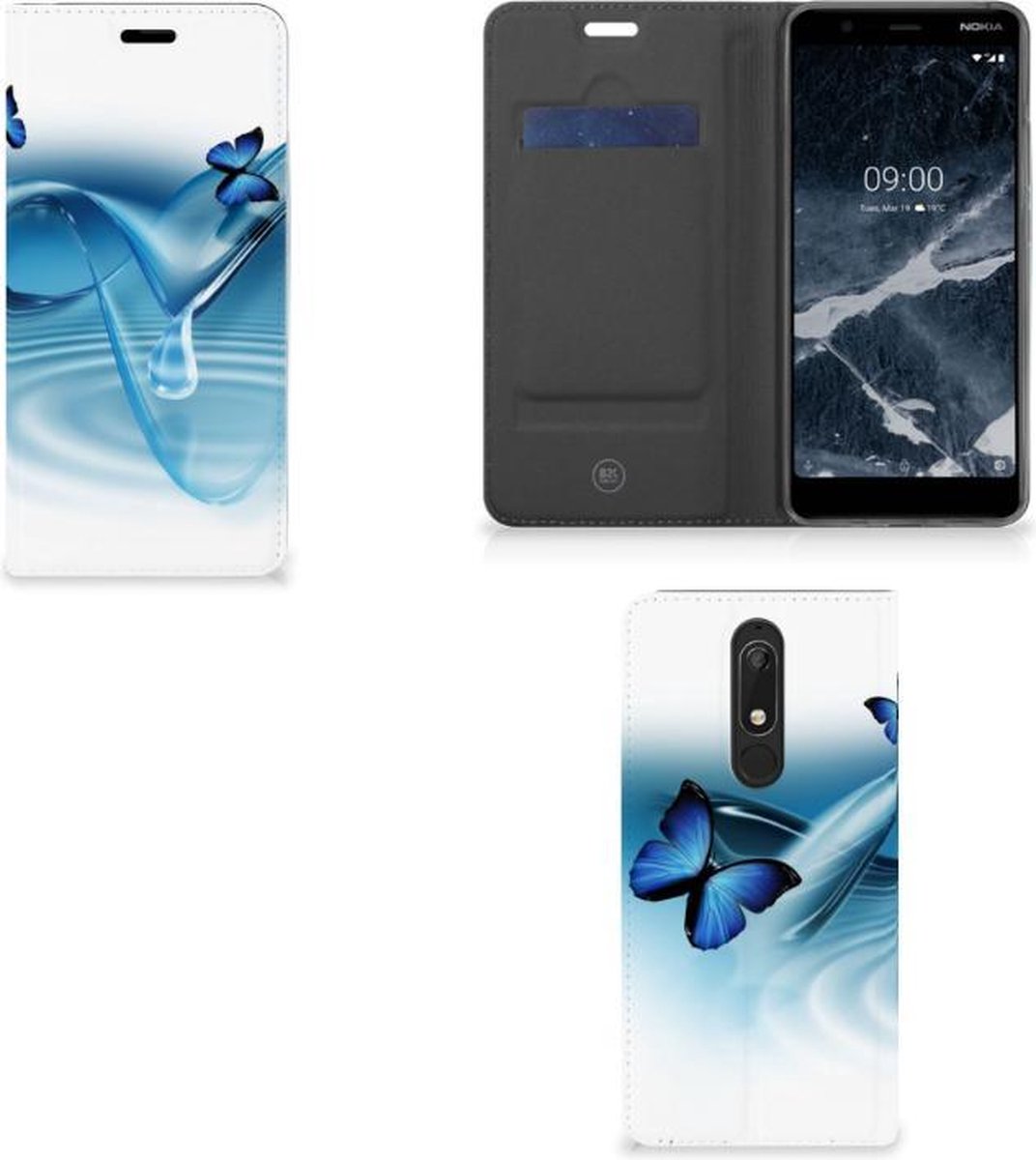 Nokia 5.1 (2018) Hoesje maken Vlinders