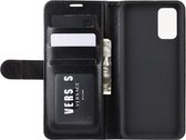 Samsung Galaxy S20 Plus Hoesje - Mobigear - Wallet Serie - Kunstlederen Bookcase - Zwart - Hoesje Geschikt Voor Samsung Galaxy S20 Plus