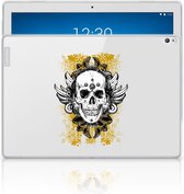 Lenovo Tab P10 Tablet BackCover Skull Gold