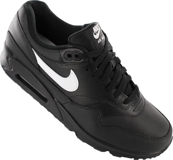 Nike Air Max 90/1 Leather AJ7695-001 Heren Sneaker Sportschoenen Schoenen  Zwart - Maat | bol.com