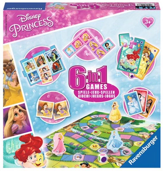 Afbeelding van het spel Ravensburger Disney Princess 6in1