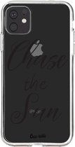 Casetastic Apple iPhone 11 Hoesje - Softcover Hoesje met Design - Chase The Sun Print