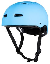 Sushi Skatehelm - met Draaiknop - Blauw  - Maat S/M - Maat 50 - 53cm