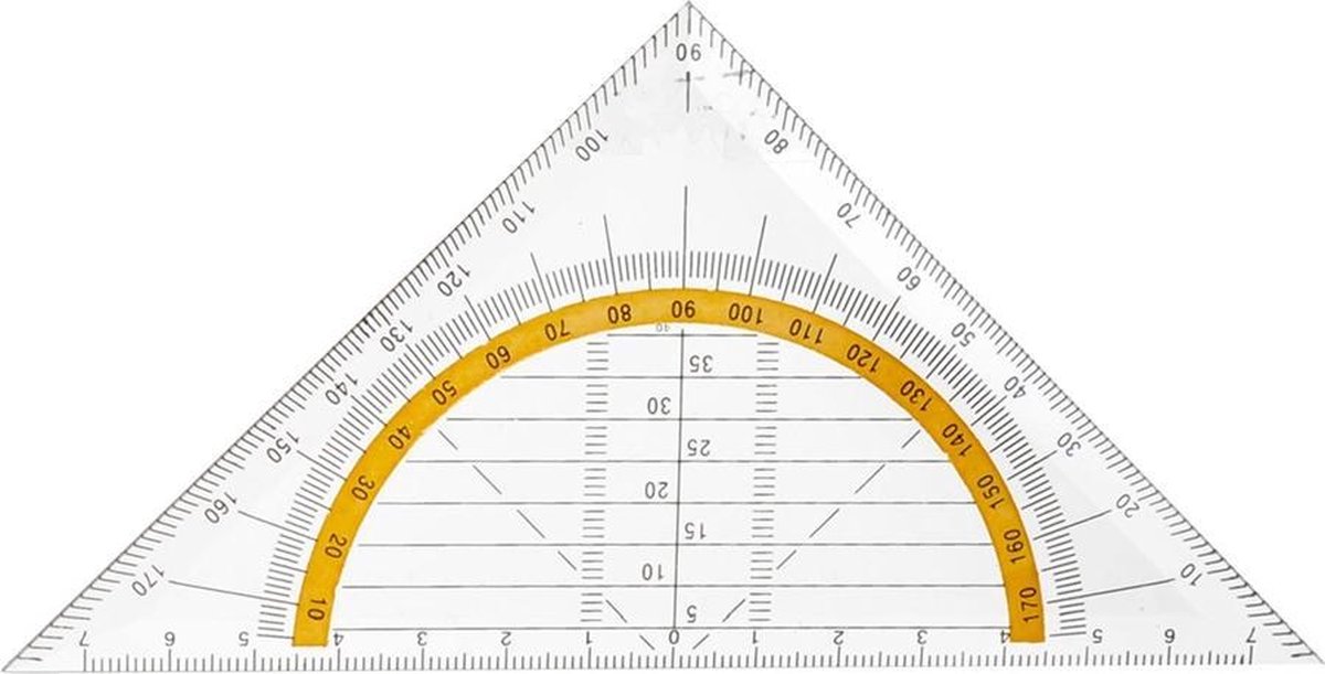 Topwrite Geodriehoek | Voor School of Kantoor