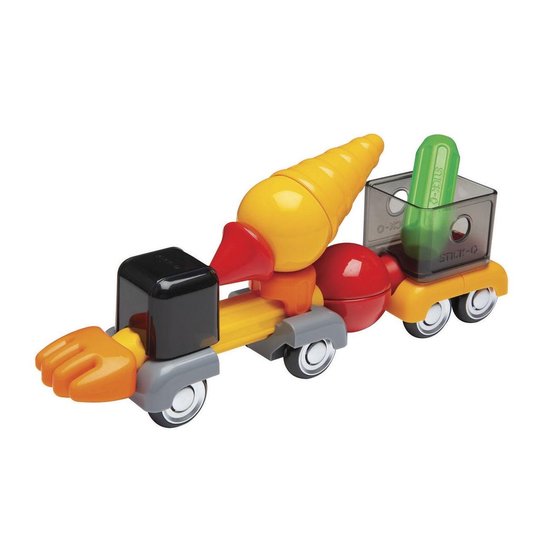 Stick-O Constructieset - magnetisch speelgoed - 32 modellen - magneten speelgoed - baby blokken
