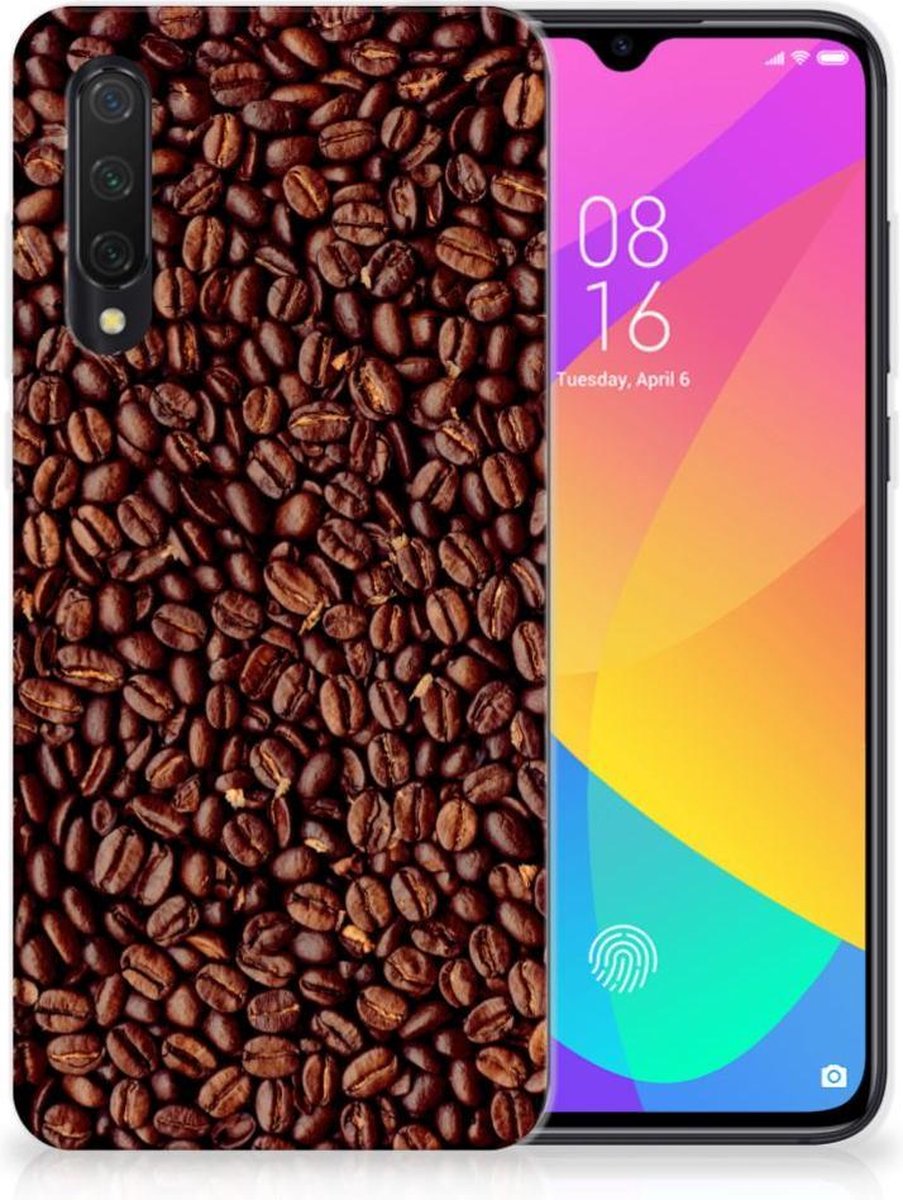 Xiaomi Mi 9 Lite Siliconen Case Koffiebonen
