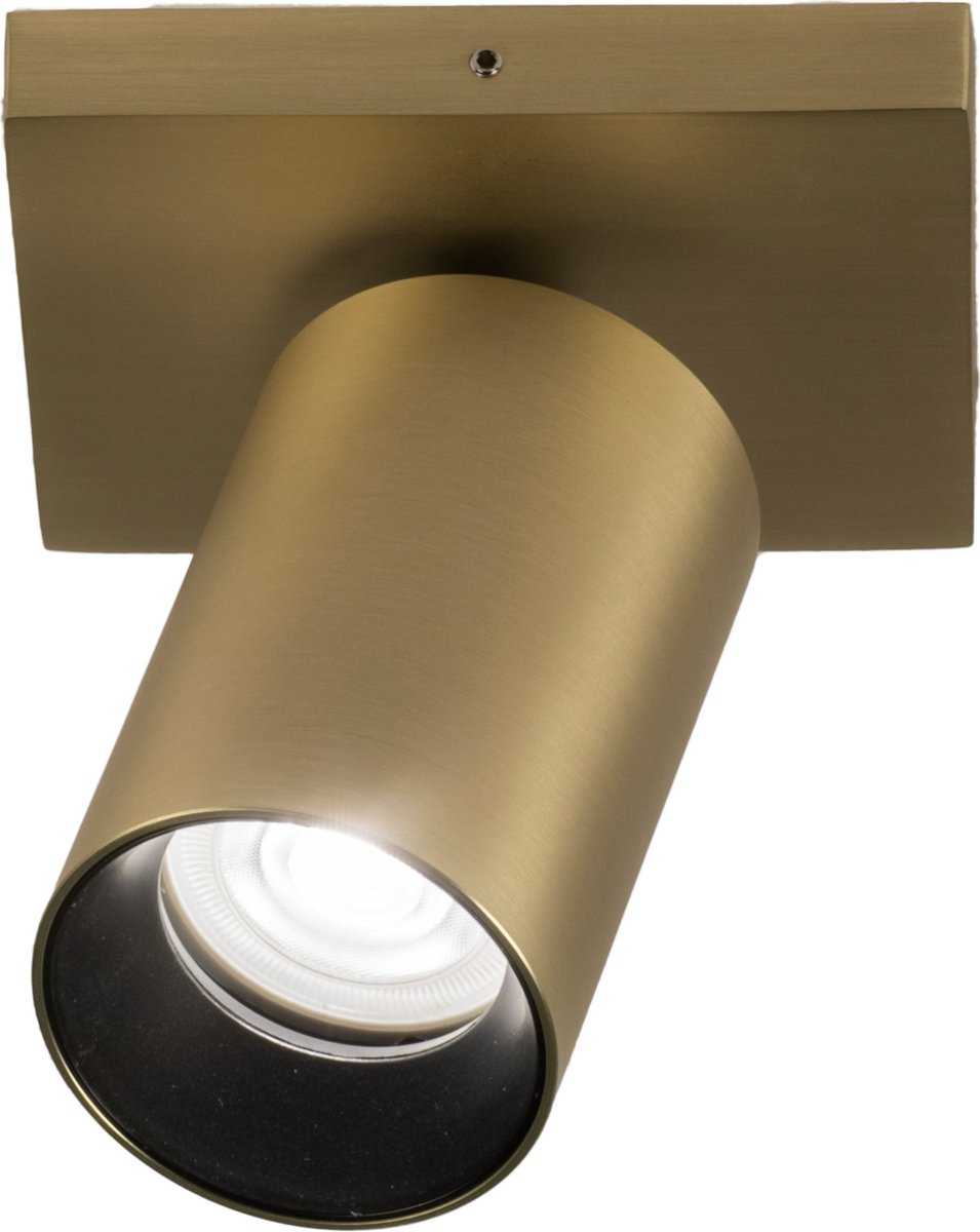 Lumidora Opbouwspot 74769 - DANI - GU10 - Goud - Messing (kleur) - Metaal - Badkamerlamp -