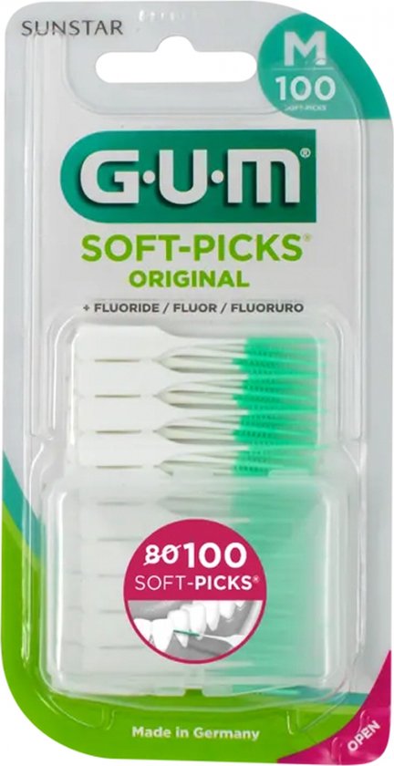 GUM Soft-Picks Original Regular 100 stuks - Gum