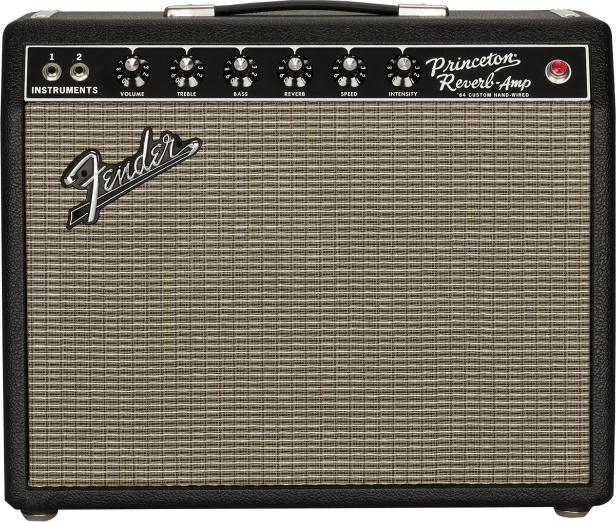 Fender '64 Custom Princeton Reverb - Gitaarversterker, buizen - grijs