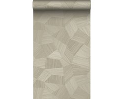 Origin Wallcoverings eco-texture vliesbehang grafisch 3D motief zand beige - 347819 - 0.53 x 10.05 m