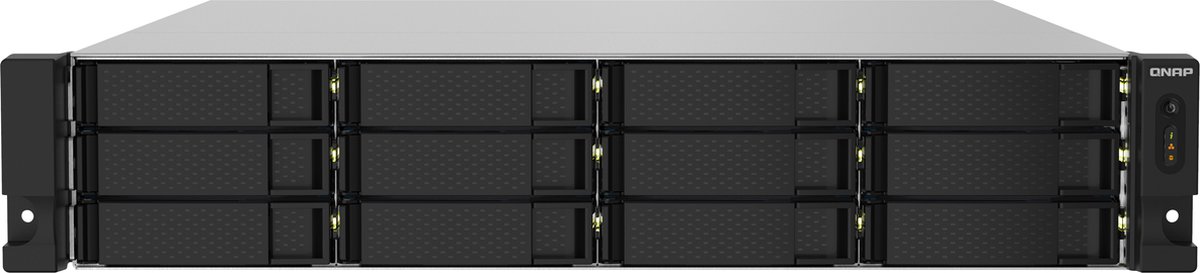 NAS Network Storage Qnap TS-1232PXU-RP-4G Black
