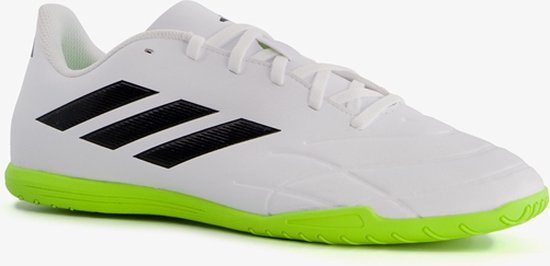 Adidas Copa Pure 4 kinder zaalschoenen wit/groen - Gymschoenen - Maat 38