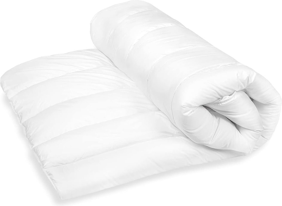 Dekbed, 140 x 200 cm, zachte microvezel, wasbaar, het hele jaar, dekbed, anti-allergisch voor mensen met allergieën, gewatteerd dekbed