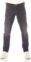 Mustang Heren Jeans Oregon tapered Fit Zwart 40W / 34L Volwassenen