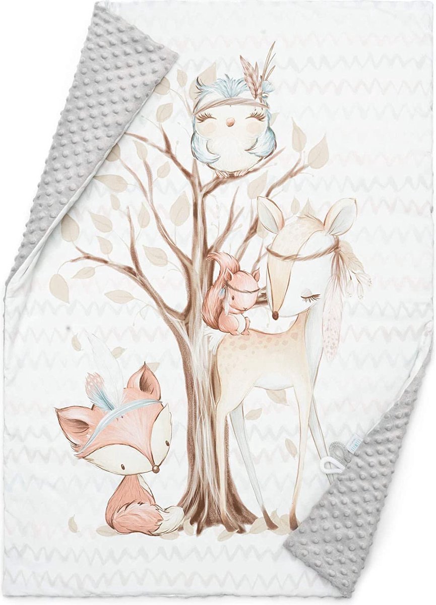 Baby deken – babydelen – baby dekentje – baby blanket – zacht en warm – duurzaam – pasgeboren baby