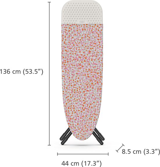 Joseph Joseph - Glide - Planche à repasser - Fleur de Peach - Pliable