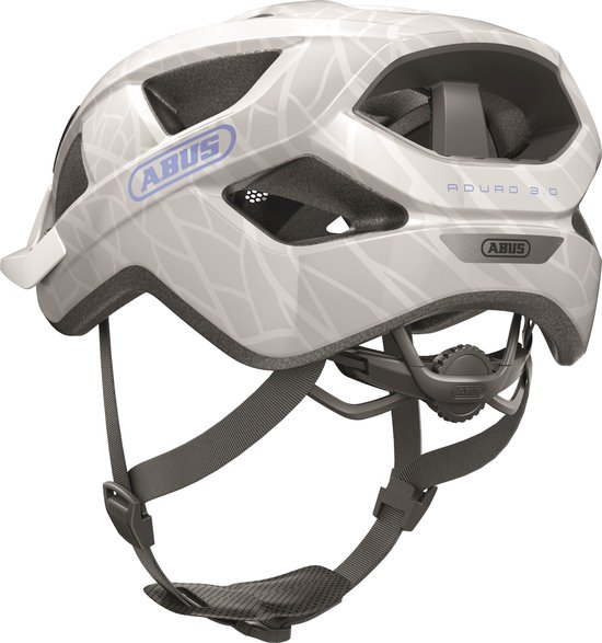 Fietshelm ABUS ADURO 3.0 white art M - 52-58 cm - wit - Geschikt voor gebruik op elektrische fietsen - stadsfietsen - 300 g — afbeelding 3