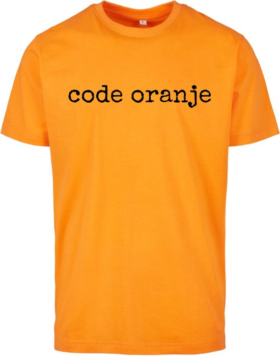 EK kleding t-shirt oranje M - Code oranje - soBAD.| Oranje shirt dames | Oranje shirt heren | Oranje | EK 2024 | Voetbal | Nederland