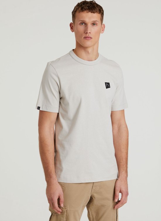 Chasin' T-shirt Eenvoudig T-shirt Brett Lichtgrijs Maat L