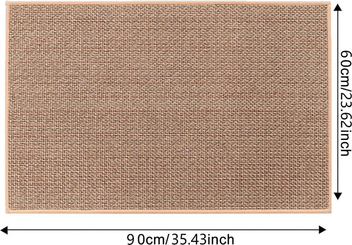 Tapis vinyle antidérapant lavable facile à nettoyer|usage intérieur et extérieur|salon cuisine salle de bain|Forest|65x150cm | Leroy Merlin