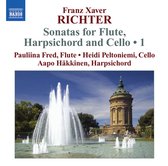 Pauliina Fred - Franz Xaver Richter: Sonatas for Flute, Harpsichord and Cello 1 (CD)