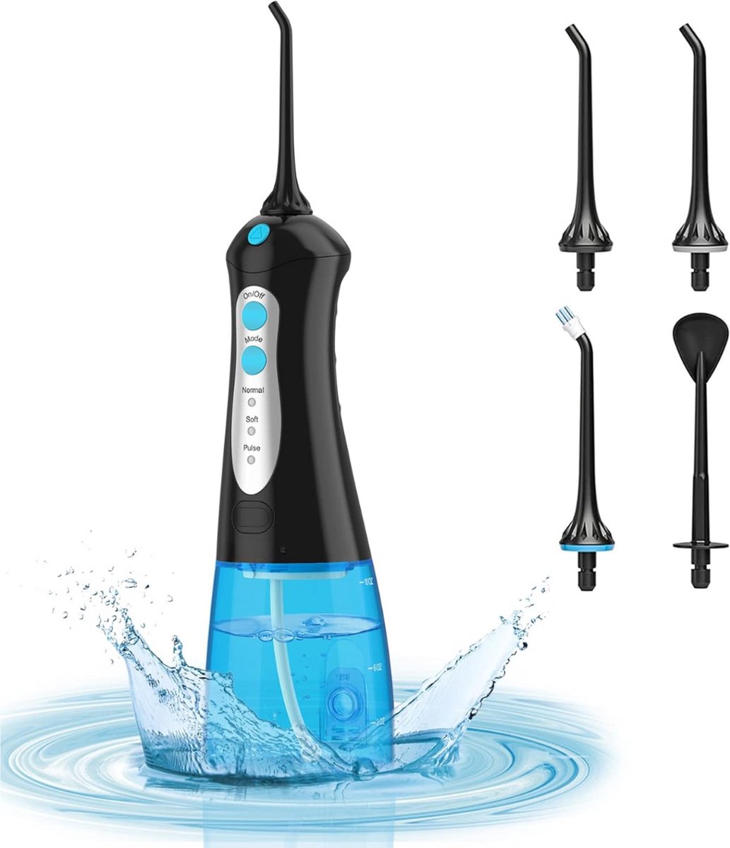 Equivera Waterflosser - Monddouche - Draadloos - Mondverzorging