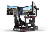 Small Cockpit-Mounted Triple Monitor Mount - 800mm / 31.5 Wide