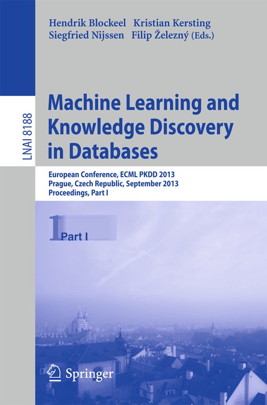 Machine Learning and Knowledge Discovery in Databases - cover
