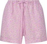 Hunkemöller Dames Nachtmode Pyjama shorts - Roze - maat 2XL