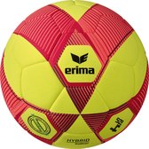 Erima Hybrid Indoor (Size 4) Voetbal - Geel / Rood | Maat: 4 (350 G)