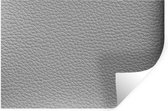 Muurstickers - Sticker Folie - Leer - Structuur - Lederlook - Grijs - 90x60 cm - Plakfolie - Muurstickers Kinderkamer - Zelfklevend Behang - Zelfklevend behangpapier - Stickerfolie