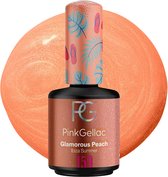 Pink Gellac Oranje Gel Nagellak 15ml - Gelnagellak - Gelnagels Producten - Gel Nails - 159 Glamorous Peach
