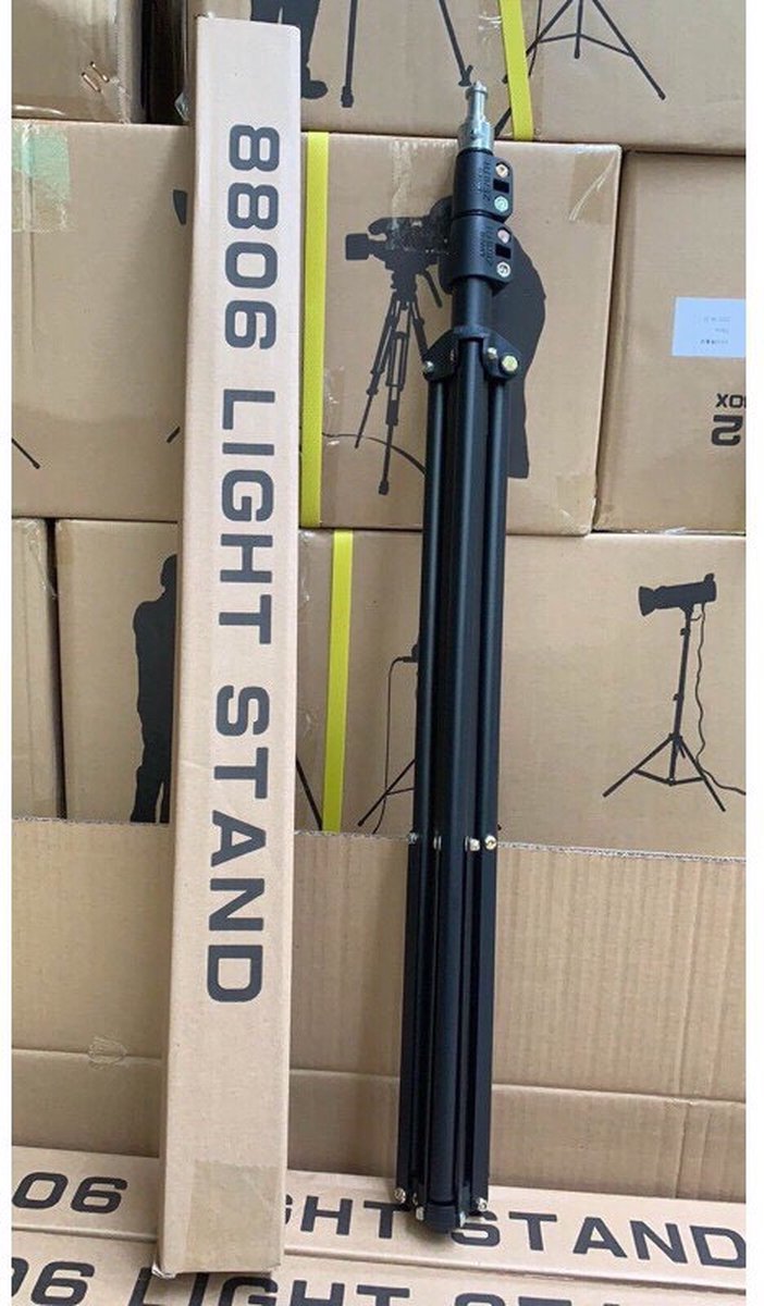 HiCHiCO Tripod Camera Statief 2m hoog voor Fotocamera en Smartphone thumbnail 6