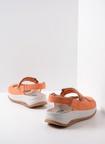 Wolky Sandalen Adura oranje nubuck