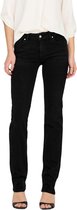 Only Jeans Onlalicia Reg Strt Dnm Dot297 Noos 15252221 Washed Black Dames Maat - W26 X L34