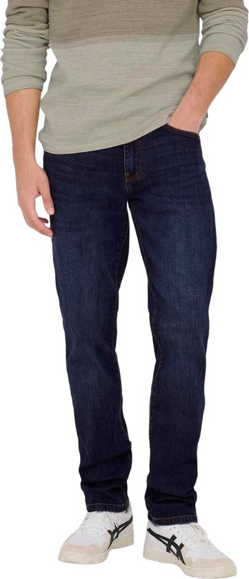 Only & Sons Jeans Onsweft Reg.dk. Blue 6752 Dnm Jeans 22026752 Dark Blue Denim Mannen Maat - W31 X L30