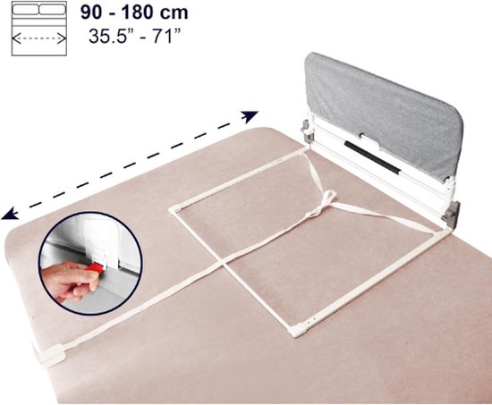DIY Murphy opklapbed veermechanisme hardware kit, verticale opklapbed installatie, 5 hoogwaardige huishoudelijke veren, loft, modern hotel, etc, wit