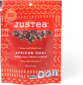 Justea | Pack de recharge | Chai africain | Thé en vrac |100 grammes |cadeau de thé