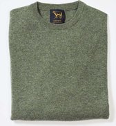 Osborne Knitwear Trui met ronde hals - Sweater heren in Lamswol - Pullover Heren - Landscape - M