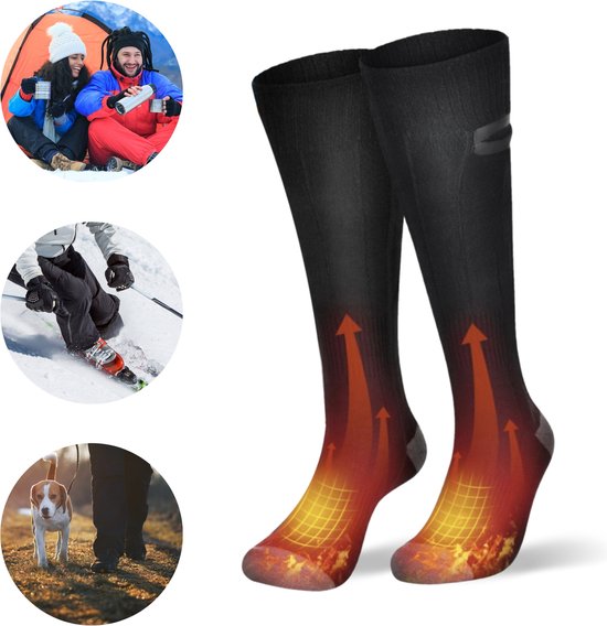 Verwarmde Sokken - Elektrische Sokken - sokken - Elektrische Verwarmde Sokken - Maat 35-40