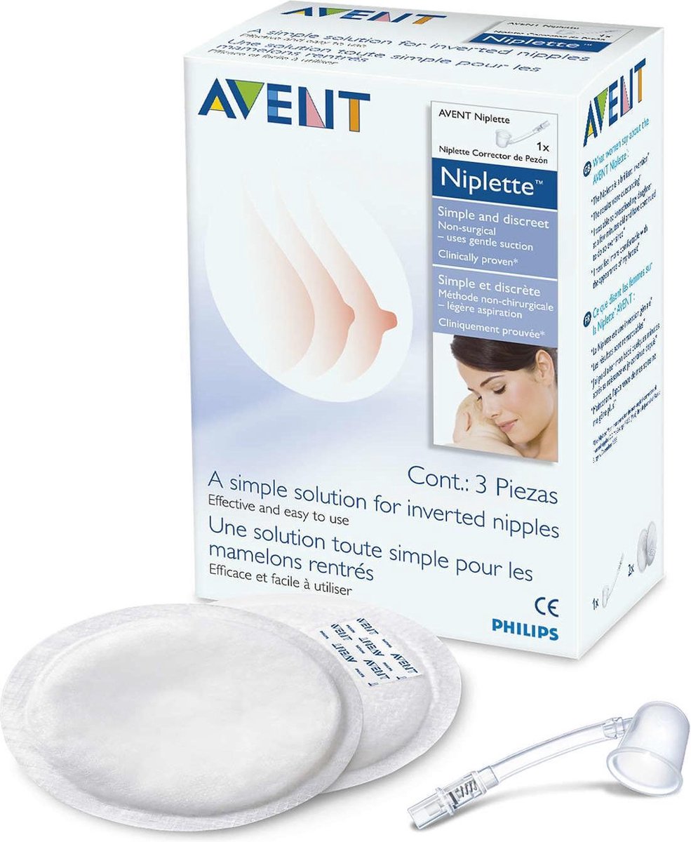 Bol Com Philips Avent Scf152 01 Niplette Met 2 Borstkompressen