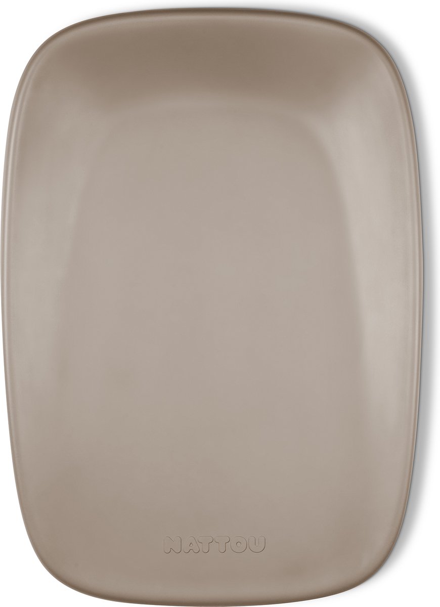 Goedkoopste Nattou Softy - Verzorgingskussen - verschoonkussen - waskussen - aankleedkussen - 70 cm - Taupe